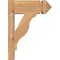 Ekena Millwork Funston Arts & Crafts Smooth Outlooker, Western Red Cedar, 5 1/2"W x 12"D x 16"H OUT06X12X16FST03SWR - alternate 4